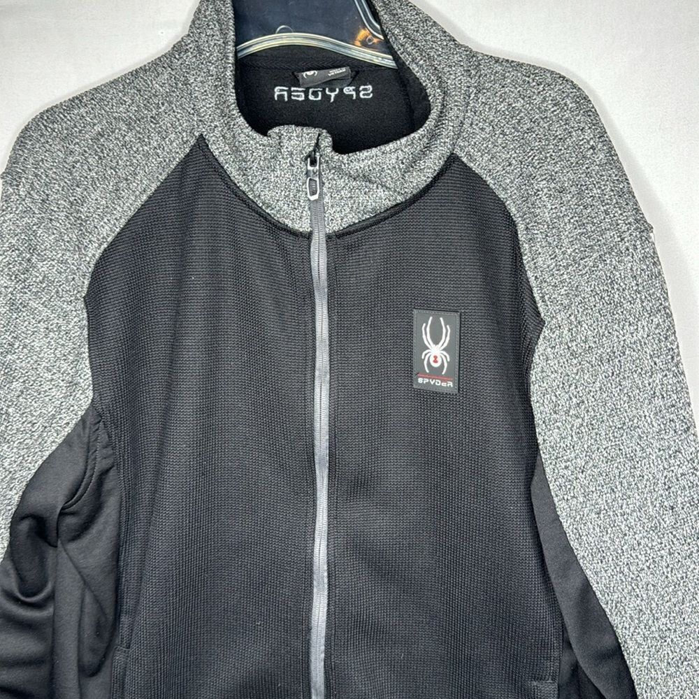 Spyder Core Full Zip Athletic Fit Jacket. Size Large. - Picture 2 of 9